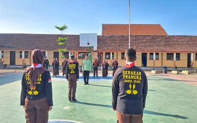 Pramuka Ambalan H. Nuril Aminin Pangkalan MA Darul Ulum Ngabar Gelar Jelajah Alam Seru